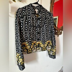 Elevenses quilted jacket from Anthropologie.